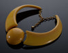 Art Deco Butterscotch Bakelite Collar Necklace C.1930