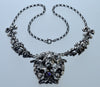 W. Kerr Antique Cherub Sterling Necklace C.1900