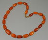 Antique Victorian Butterscotch Amber Bead Necklace C.1890 003761