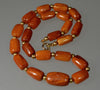 Antique Victorian Butterscotch Amber Bead Necklace C.1890 003761