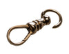 Victorian 10K Gold Dog Clip Clasp For Pocket Watch Albert Chain 0357