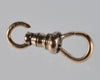 Victorian 14K Gold Dog Clip Clasp For Watch Chain 0388