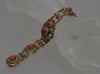 Antique Austro-Hungarian Red Coral Necklace Earrings Bracelet Set Seed Pearl Silver C.1890