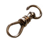 Victorian 10K Gold Dog Clip Clasp For Pocket Watch Albert Chain 0357