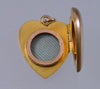 Antique Victorian 14K Gold Heart Locket Pendant C.1890 003686