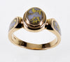Gold Quartz 14K Ring Size 7 1/2 C.1930