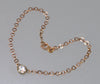 Georgian Paste 10K Gold Chain Bracelet C.1820