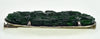 Antique Art Deco Jadeite Jade 10K Gold Brooch Pin C.1920 Signed