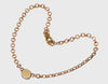 Georgian Paste 10K Gold Chain Bracelet C.1820