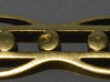 Antique Victorian French 18K Gold Fancy Chain Large Bolt Ring Dog Clip Clasp C.1890