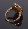 Art Nouveau 14K Gold Lion's Head Ring C.1900 Conversion