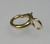 Antique Victorian 14K Yellow Gold Bolt Clasp 0409