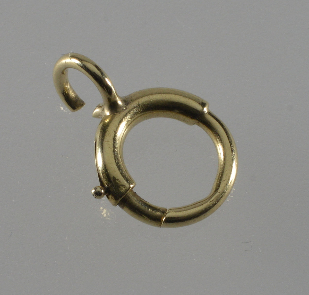 Antique Victorian 14K Yellow Gold Bolt Clasp 0409