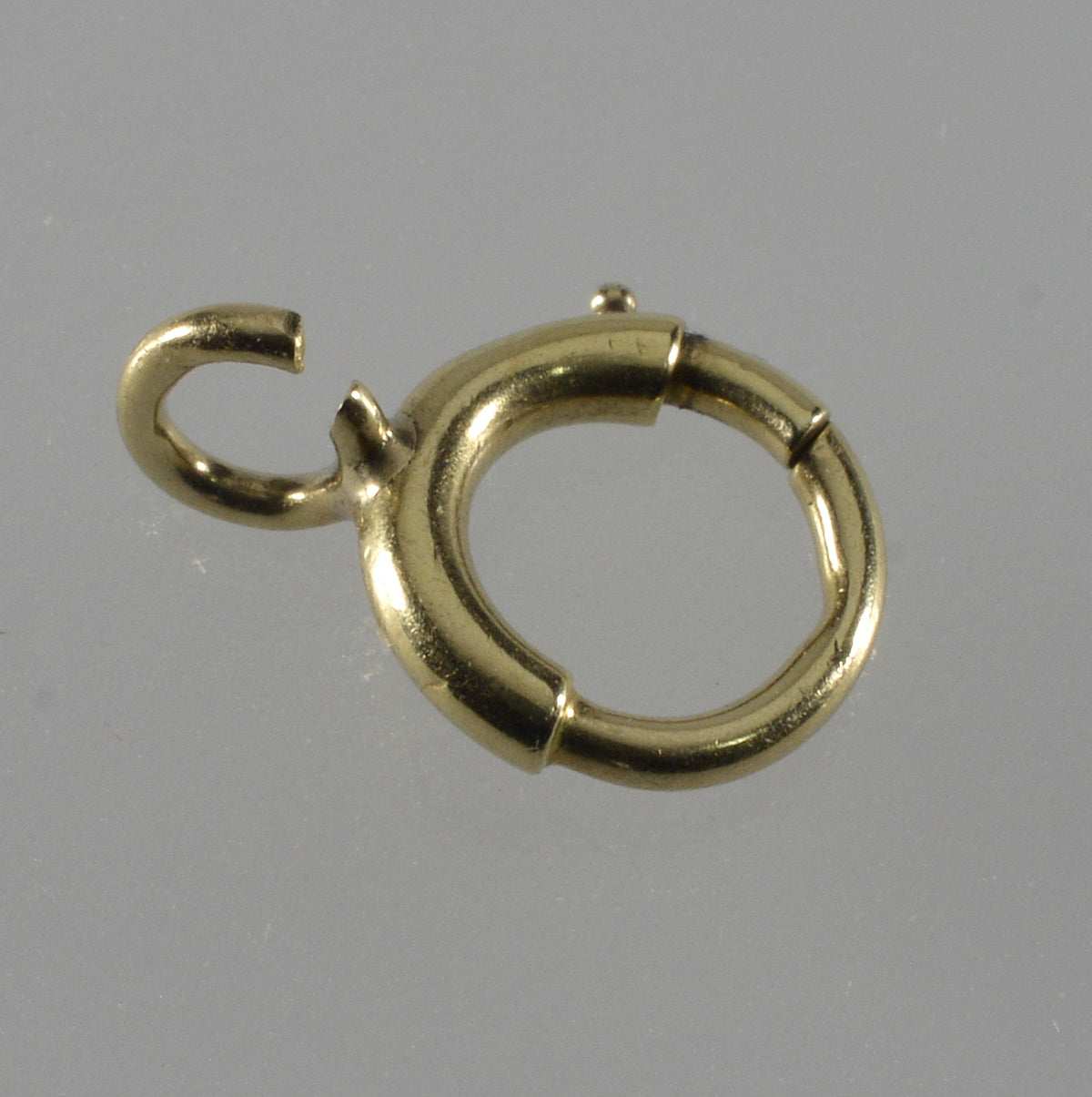 Antique Victorian 14K Yellow Gold Bolt Clasp 0409