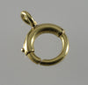 Antique Victorian 14K Yellow Gold Bolt Clasp 0410