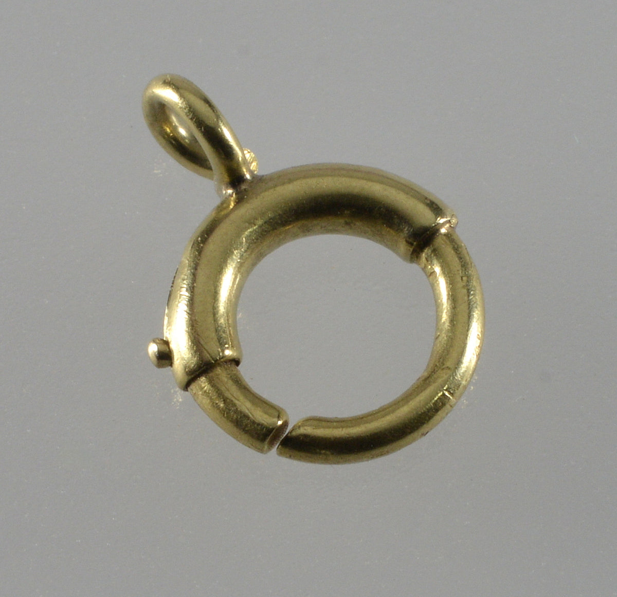 Antique Victorian 14K Yellow Gold Bolt Clasp 0410