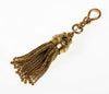 Antique Victorian 14K Gold Pendant Dog Clip Clasp Tassel Taille D'épargne C.1890 003554