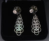 Antique Georgian 18K Gold Seed Pearl Earrings C.1820