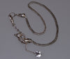 Antique Georgian Silver Ram's Head Fancy Watch Chain Necklace C.1820