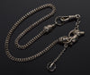 Antique Georgian Silver Ram's Head Fancy Watch Chain Necklace C.1820