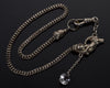 Antique Georgian Silver Ram's Head Fancy Watch Chain Necklace C.1820
