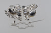 Coro Quivering Camellia Duette Brooch Dress Clip Book Piece by Adolph Katz Patented C.1939