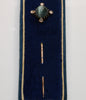 Art Nouveau 14K Gold Cat's Eye Chrysoberyl Diamond Stick Pin C.1900