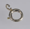Antique Victorian 14K White Gold Bolt Clasp 0393