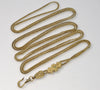 Antique Georgian 14K Gold Slide Guard Longuard Chain Necklace C.1820