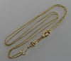 Antique Georgian 14K 10K Gold Garnet Hand Fist Necklace Slide Guard Chain C.1820