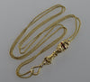 Antique Georgian 14K 10K Gold Garnet Hand Fist Necklace Slide Guard Chain C.1820