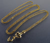Antique Georgian 10K Gold Necklace Hand Fist Longuard Chain C.1820 003709