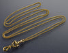 Antique Georgian 10K Gold Necklace Hand Fist Longuard Chain C.1820 003709