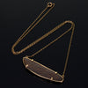Australian Boulder Opal 14K Gold Necklace C.1970