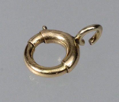 Antique Victorian 14K Gold Bolt Clasp 0363