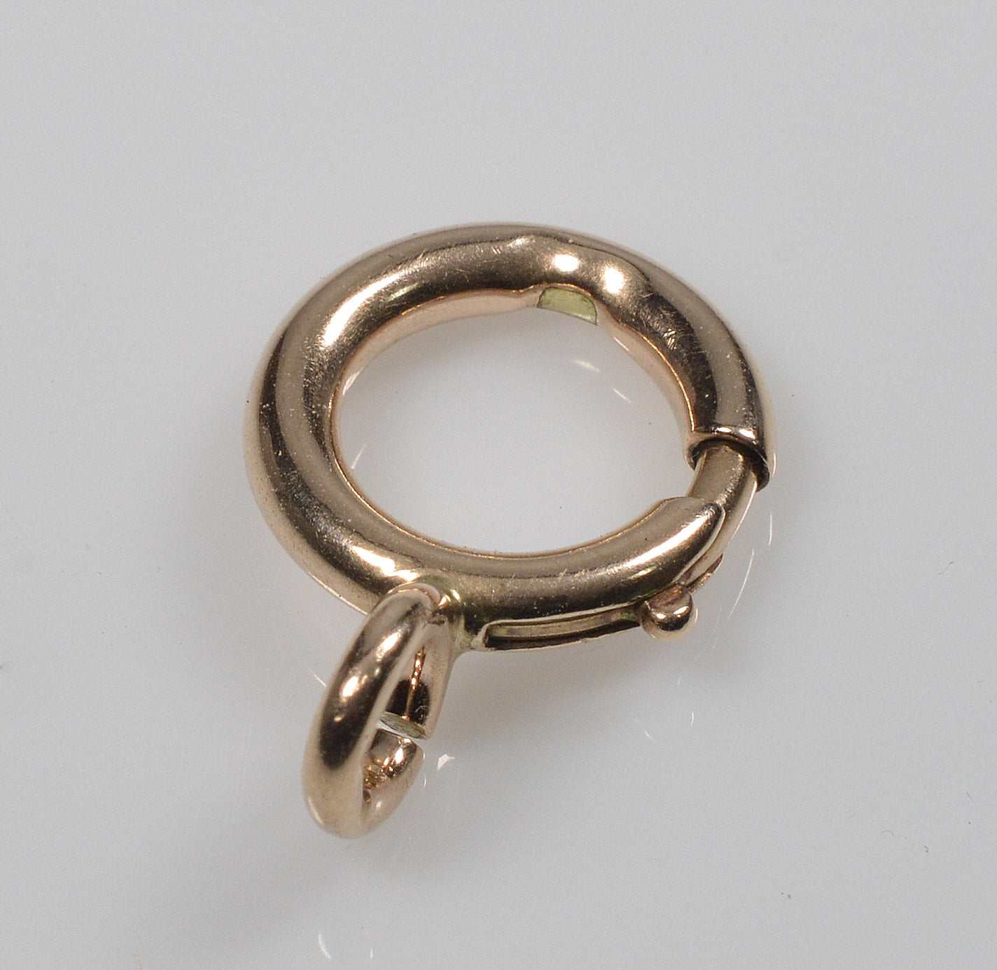 Antique Victorian Large 14K Gold Bolt Clasp 0382