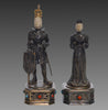 Antique German Sterling King & Queen Figures IES Israel Freeman C.1900