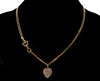 Antique Georgian 10K Gold Necklace Hand Fist Longuard Chain C.1820 003709