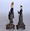 Antique German Sterling King & Queen Figures IES Israel Freeman C.1900