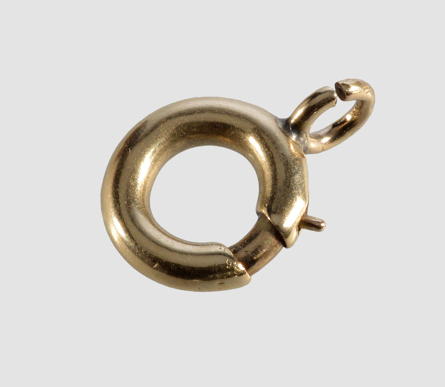 Antique Victorian Large 10K Gold Bolt Clasp 0352