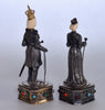 Antique German Sterling King & Queen Figures IES Israel Freeman C.1900