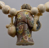 19th Century Japan Geisha Netsuke Bead Necklace 003733