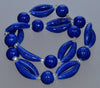 Antique Art Deco Czech Gablonz Glass Bead Necklace C.1920