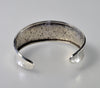 Antique Japanese Shibayama Insect Sterling Cuff Bracelet C.1900