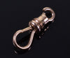 Victorian 10K Gold Dog Clip Clasp For Pocket Watch Albert Chain 0302