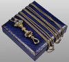 Antique Georgian 10K Gold Hand Fist Necklace Slide Guard Chain C.1820 003961