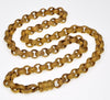 Antique Georgian Textured Pinchbeck Chain Necklace C.1790