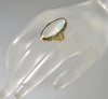 Antique Edwardian Jelly Opal 14K Gold Ring Size 9 3/4 C.1900
