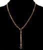 Antique Victorian 10K Gold Fancy Link Necklace Old Dog Clip Clasp C.1860