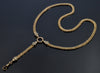 Antique Victorian 10K Gold Enamel Panther Chain Necklace C.1870 003893
